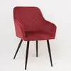 A641 cheap velvet fabric dining chair
