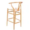 High Quality Beech Wood High Legs Chair