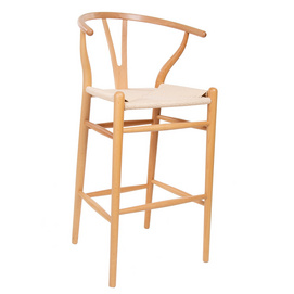 High Quality Beech Wood High Legs Chair