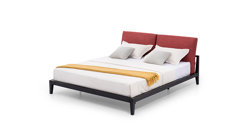 DB5128 Morden Stylish Fabric Double Bed