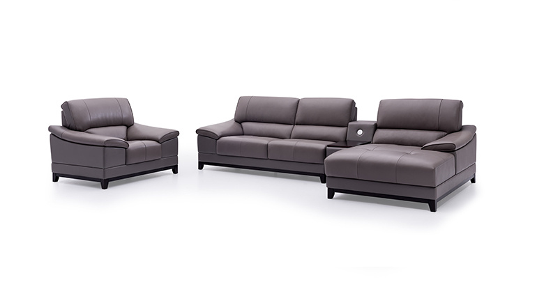 KS1216 Modern Leather Smart Multi Seater Sofa