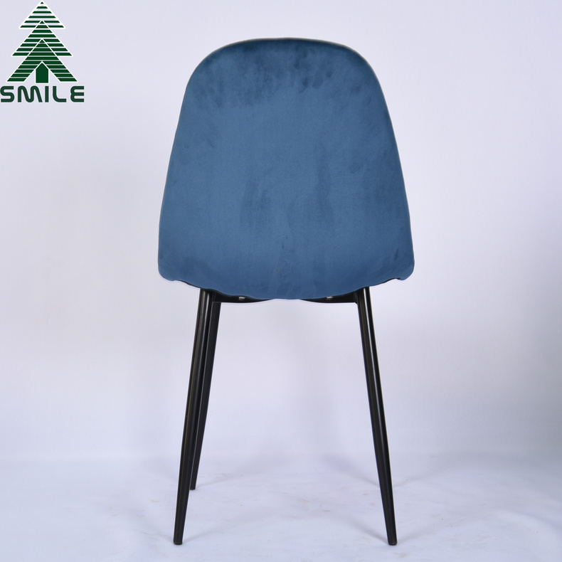 Special Offer Modern Style Velvet And Wood Imitation Dining Chair