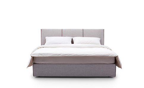 DB7002  Modern Minimalist Fabric Double Bed