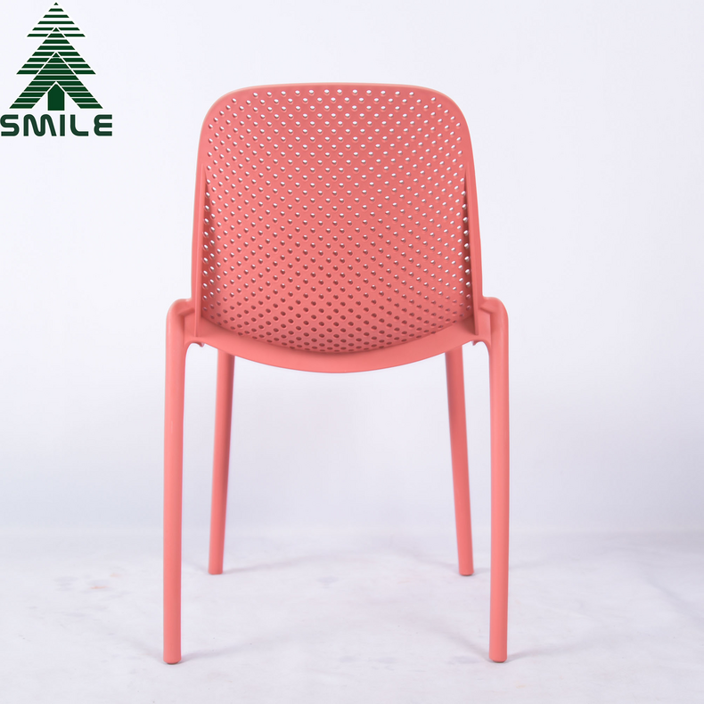 Modern Design Many Holes Plastic Chairs Pp Seat and Legs