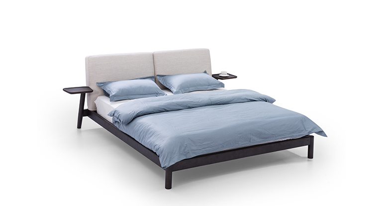 DB5137 Modern Minimalist Fabric Double Bed