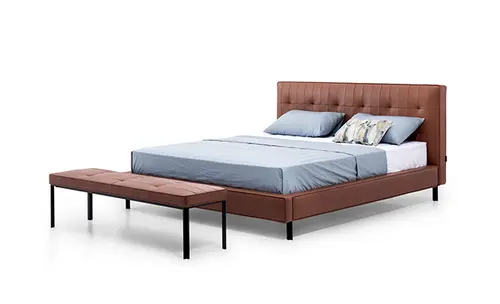 DB8127 Modern Exquisite Leather Double Bed