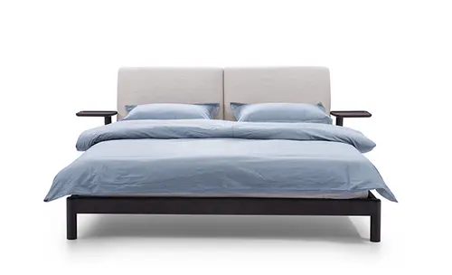 DB5137 Modern Minimalist Fabric Double Bed