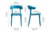 Special Offer Modern Design Pp Seat and Legs Plastic Chairs