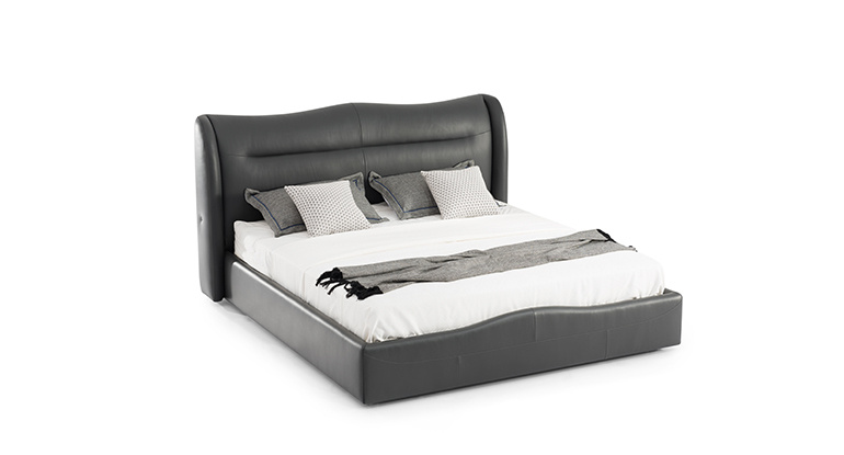 DB8130 Modern Leather Light Luxury Electric Bed