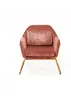 Modern steel upholstered one seat leisure chair