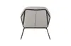 Modern steel upholstered one seat leisure chair