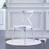 Colorful Morden PP Dining Chair X-back Plastic Chair