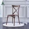 Colorful Morden PP Dining Chair X-back Plastic Chair
