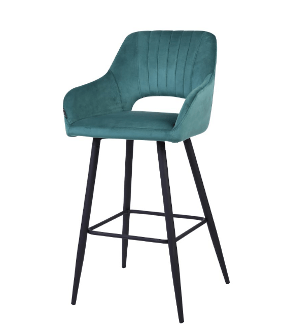 CORIN UDC8289 Modern Fabric Counter Height Stool