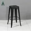 Black Color Metal Bar Stool Modern Bar Chairs