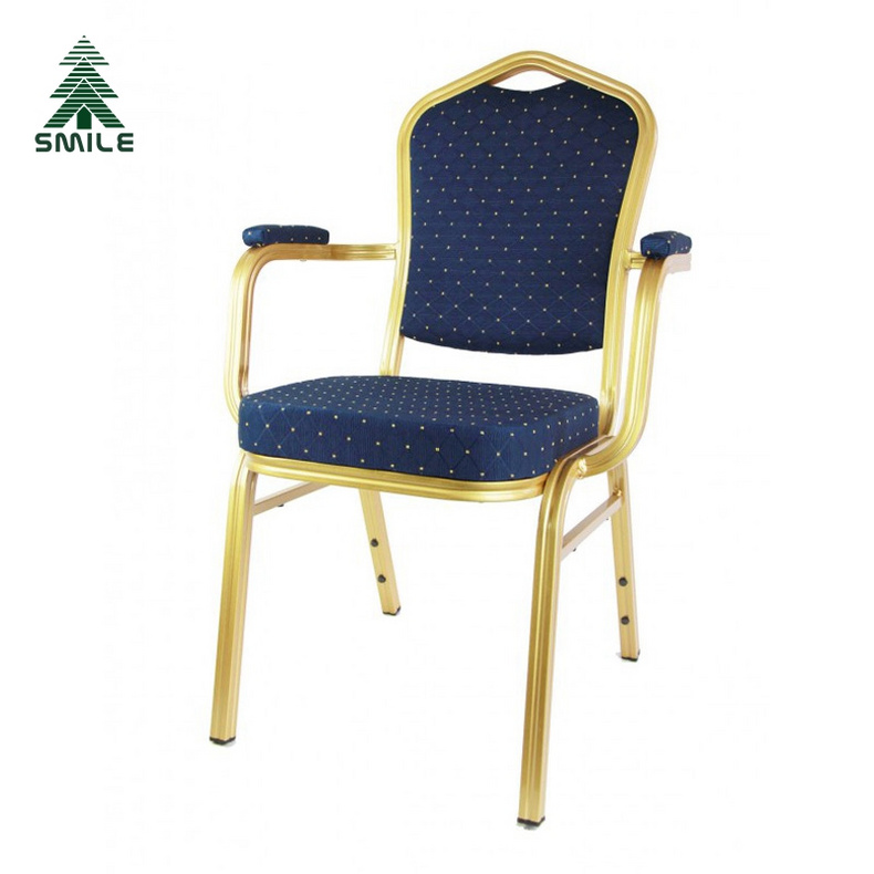 Stackable Champagne Restaurant Hotel Banquet Chair for Wedding