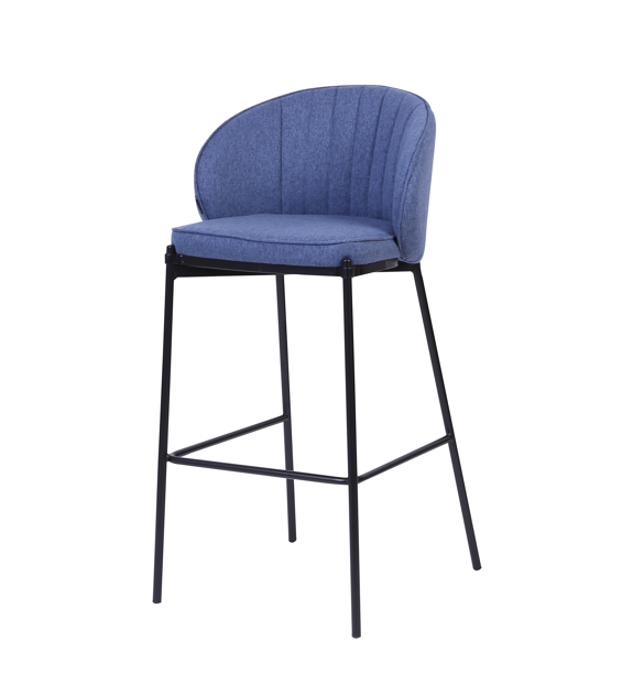 WINE HDC028 Upholstered Modern Bar Stool