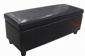 Y-F702 K/D Retro American Style Storage Ottoman Bed End Stool