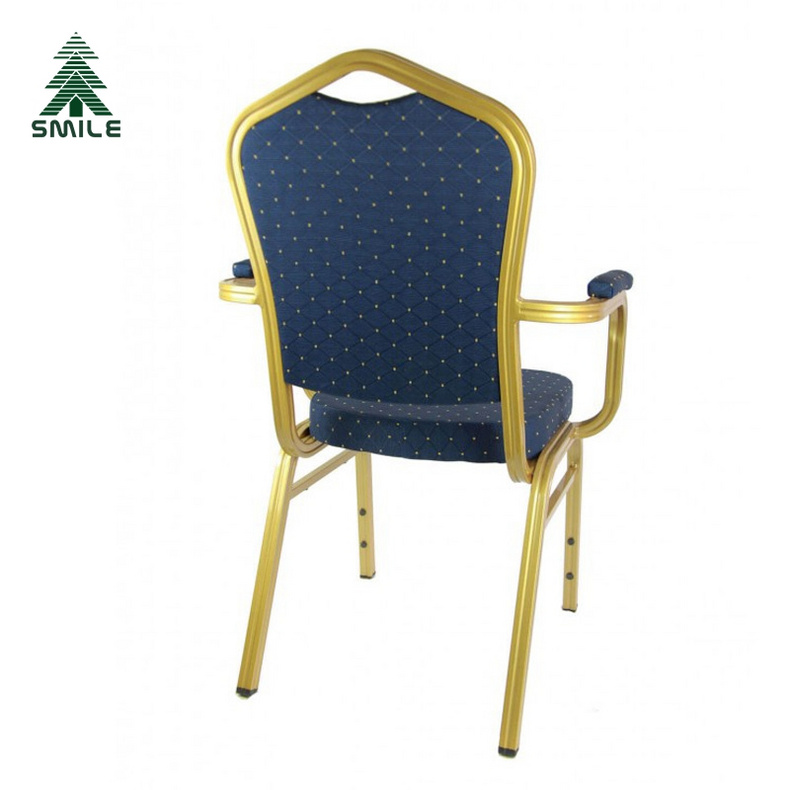 Stackable Champagne Restaurant Hotel Banquet Chair for Wedding