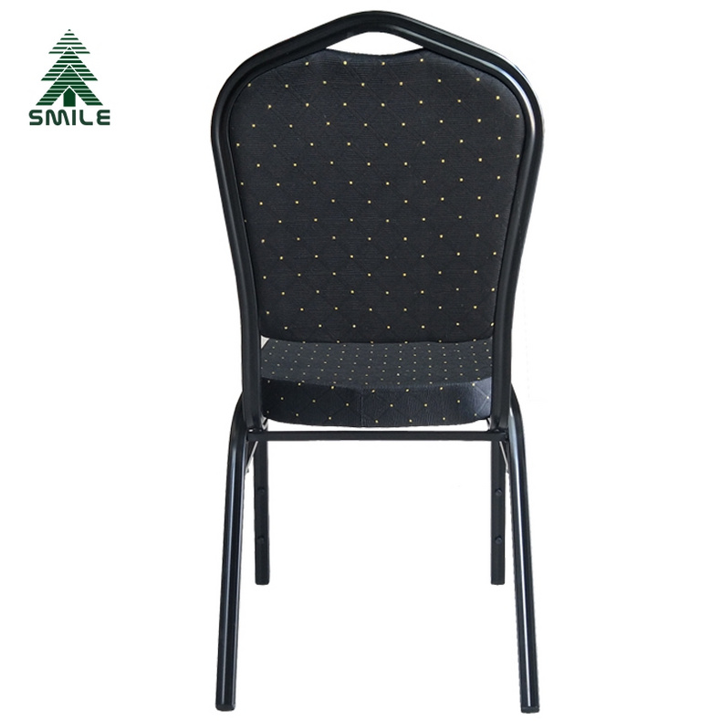 Wholesale China Factory Direct Price Blue Fabric Stackable Wedding Banquet Chair