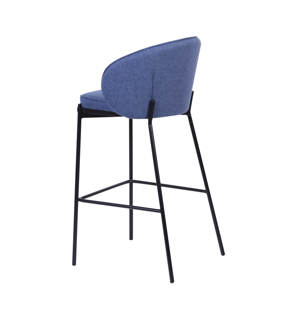 WINE HDC028 Upholstered Modern Bar Stool