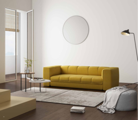EMA---Modern Exquisite Yellow Sofa Bed