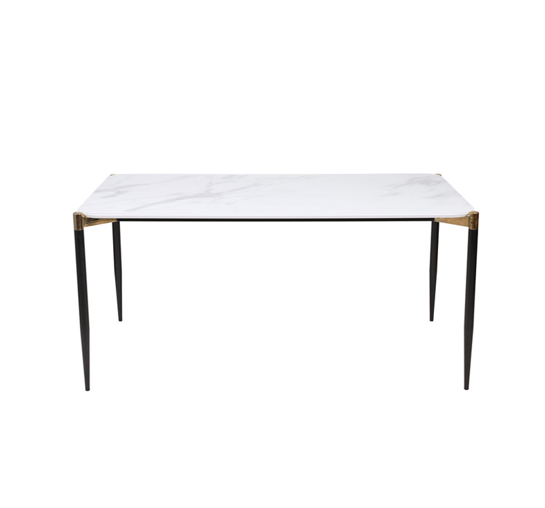 DODGE UDT8094 Glass Marble Dining Table