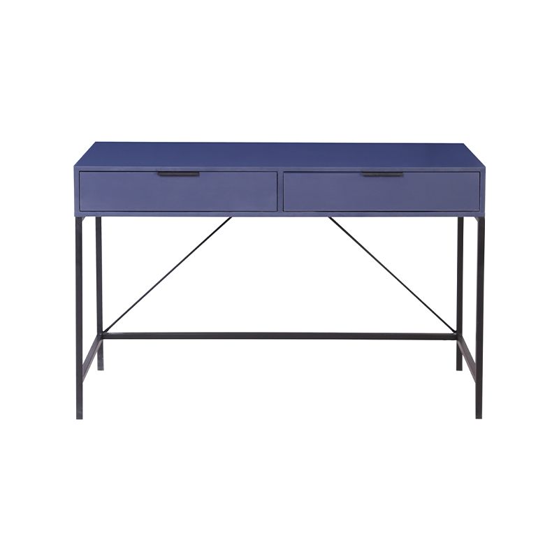 MARLON UCD7013 Blue Computer Desk With Storage