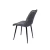 KIM UDC9076 U-LIKE Popular Grey Velvet Dining Chair