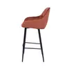 HADLEY UDC9124 Velvet Upholstered Bar stool New Design