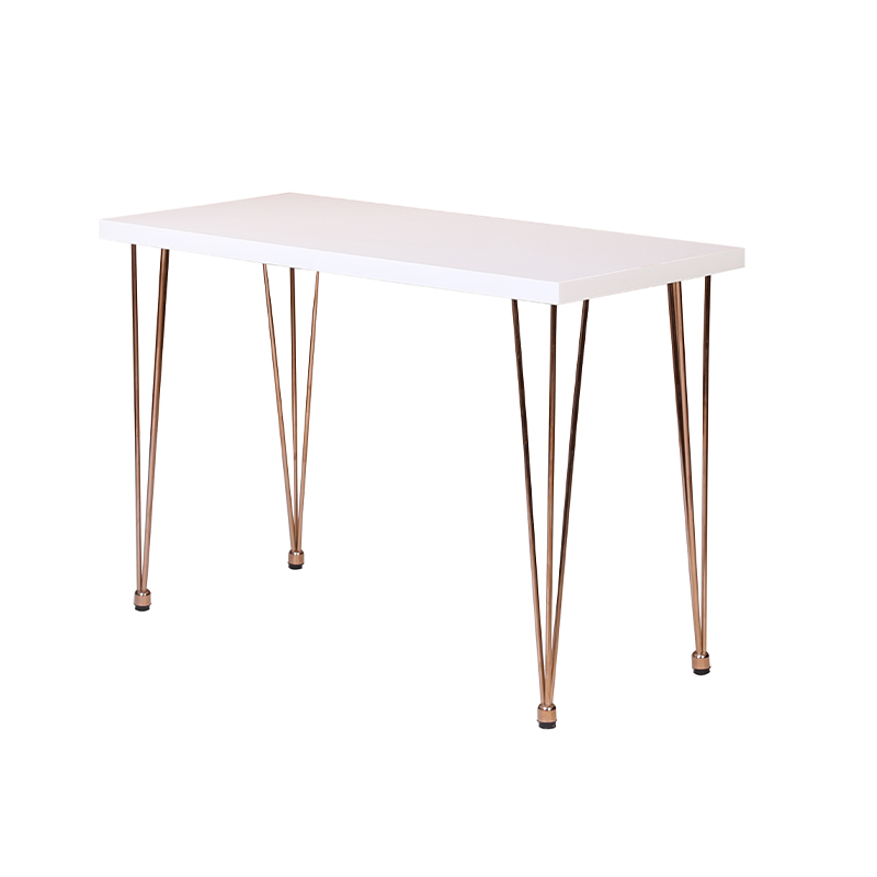 HANK UCD7010  High Glossy MDF top with golden legs