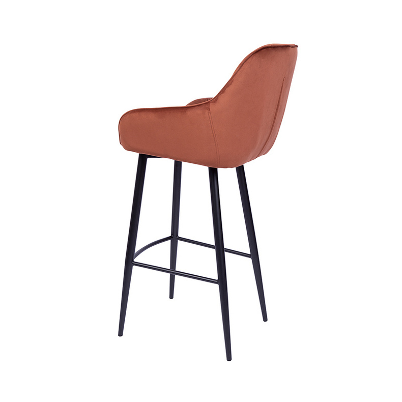 HADLEY UDC9124 Velvet Upholstered Bar stool New Design