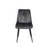 【Copy】 KIM UDC9076 U-LIKE Popular Grey Velvet Dining Chair