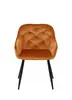 INDIANA UDC9051 Trendy Dining chair velvet TUFED stitching designing