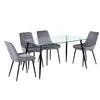 Y1737-1+Y1923 Dining table+Dining Chair