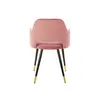 BURGOS Top selling velvet dining chair UDC8059-2