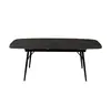ALCOTT UDT9014 Extension Glass Dining Table