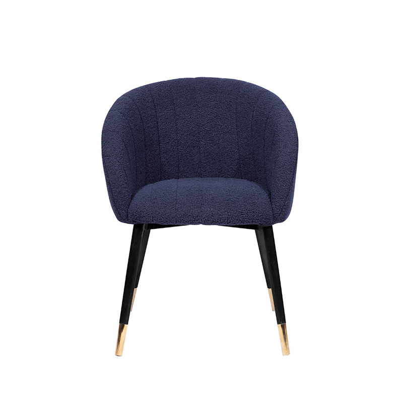 Gefen modern dining chair New wool fabric chair