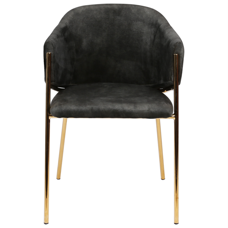 Kronos dining chair velvet golden UDC8158