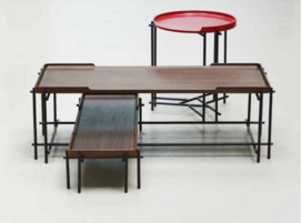 SAUSALITO Modern Simple Coffee Table Set