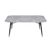 ALSTON UDT9014 Marble Glass Dining Table