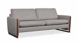 KAIRO Modern Grey Two-seater Sofa