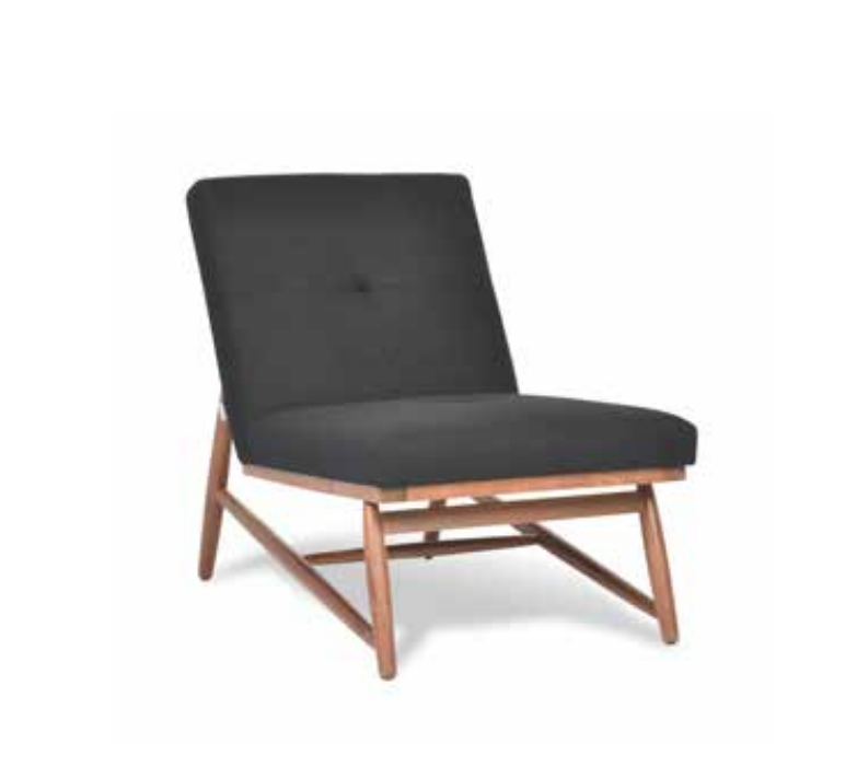 Erike Black Single Chair