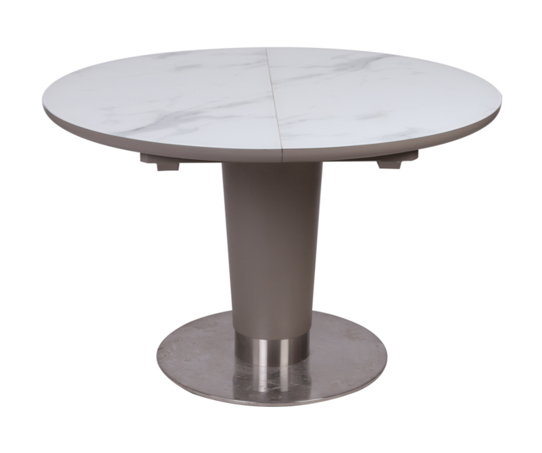 LUNA morden marble glass dining table UDT8064