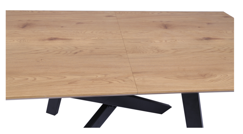 BASEL natural vintage extension dining table UDT8016