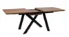 BASEL natural vintage extension dining table UDT8016