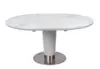 LUNA morden marble glass dining table UDT8064