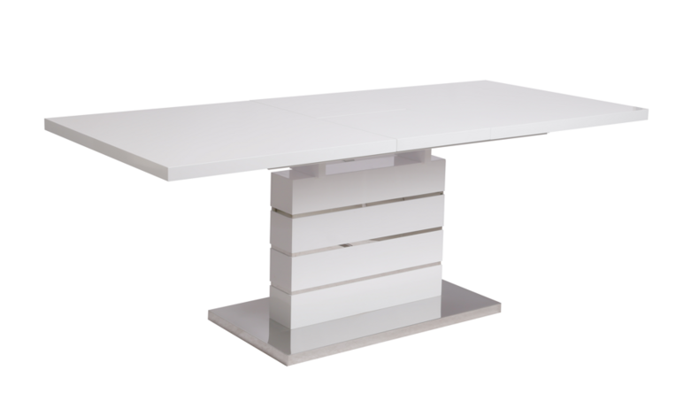 LOCARNO modern extension stainless steel high end table UDT8020