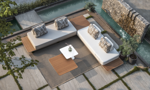 New Freedom Outdoor Graden Two-seater Sofa