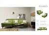 HD  2547 L Shape Fabric Sofa